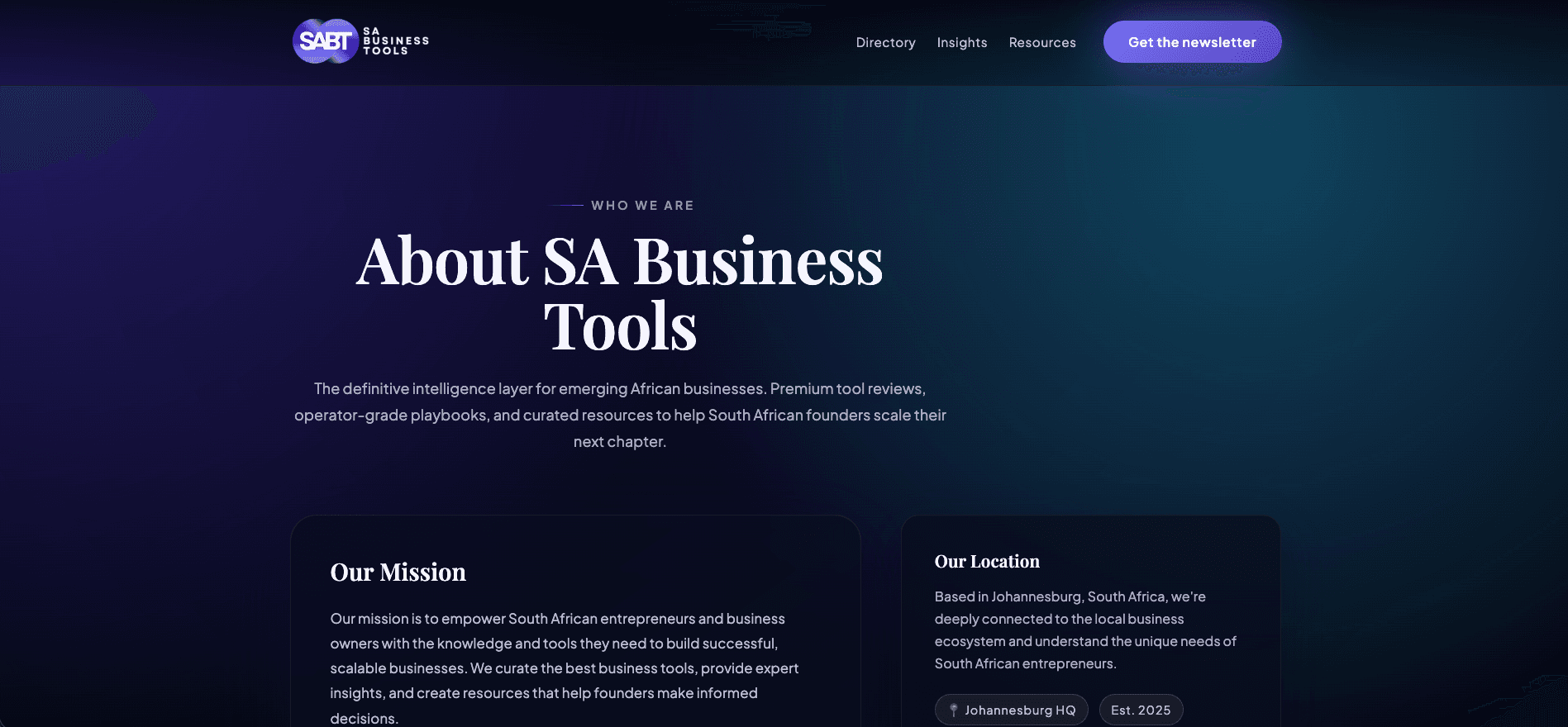 SA Business Tools desktop screenshot 6