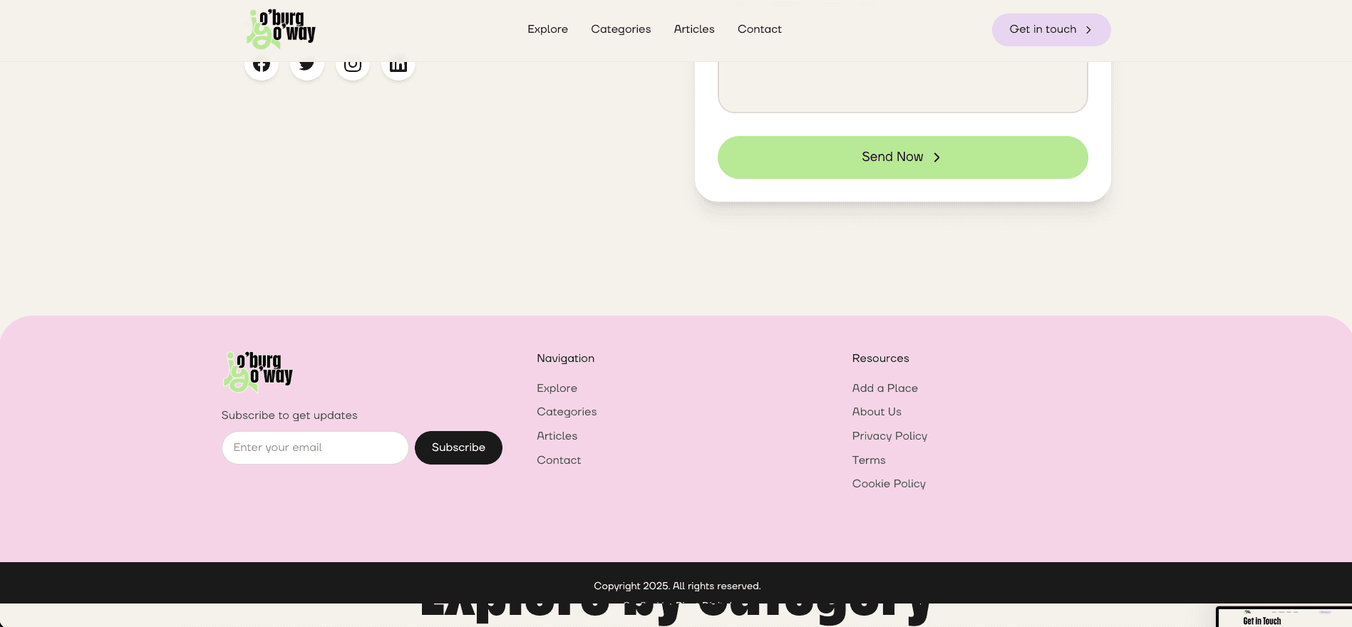 Joburg YoWay desktop screenshot 7