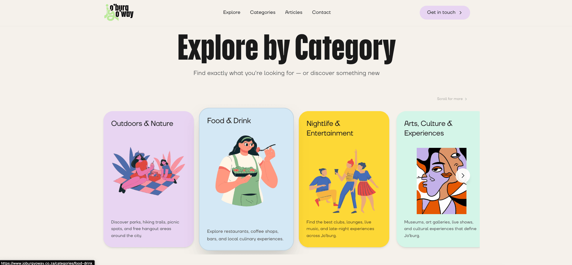 Joburg YoWay desktop screenshot 3
